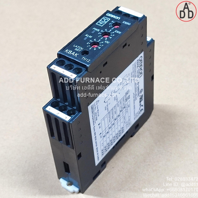 OMRON K8AK-TH12S 100-240VAC (1)